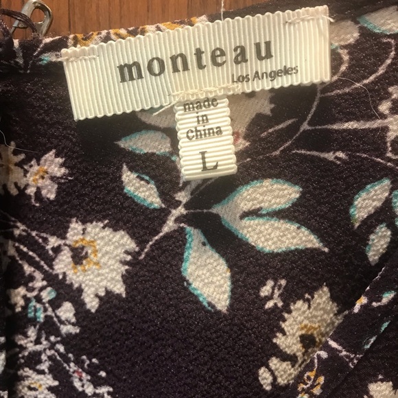 Beautiful Plumb Coloured Monteau Romper - Size Large - Picture 3 of 6